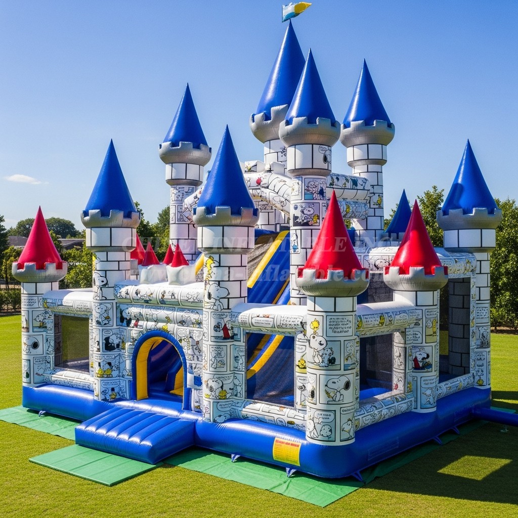 T5-2450 Snoopy Theme Inflatable Castles