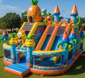 T5-2468 Spongebob Theme Inflatable Castles