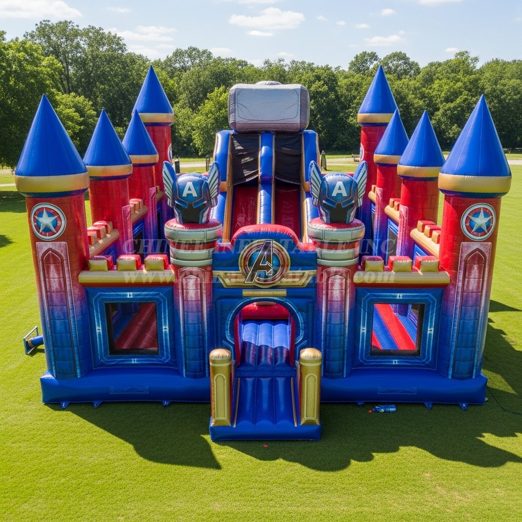 T5-2493 The Avengers Theme Inflatable Castles