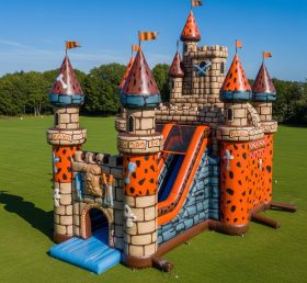 T5-2496 The Flintstones Theme Inflatable Castles