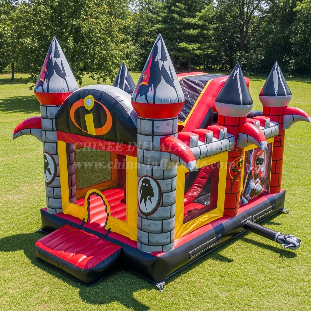 T5-2499 The Incredibles Theme Inflatable Castles