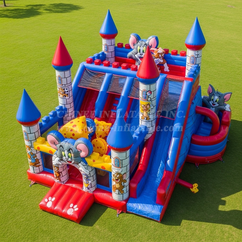 T5-2538 Tom and Jerry Theme Inflatable Castles