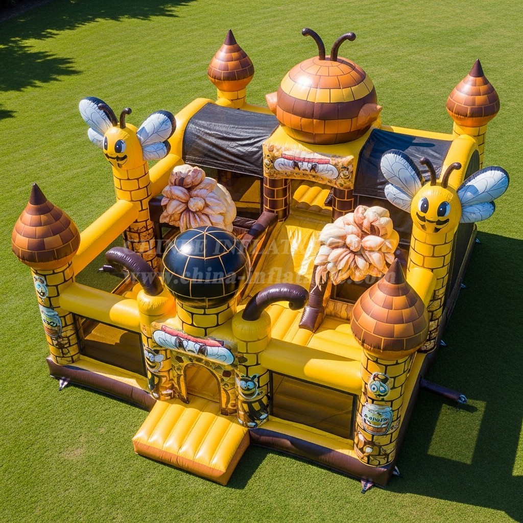 T5-2571 Bee Theme Inflatable Castles