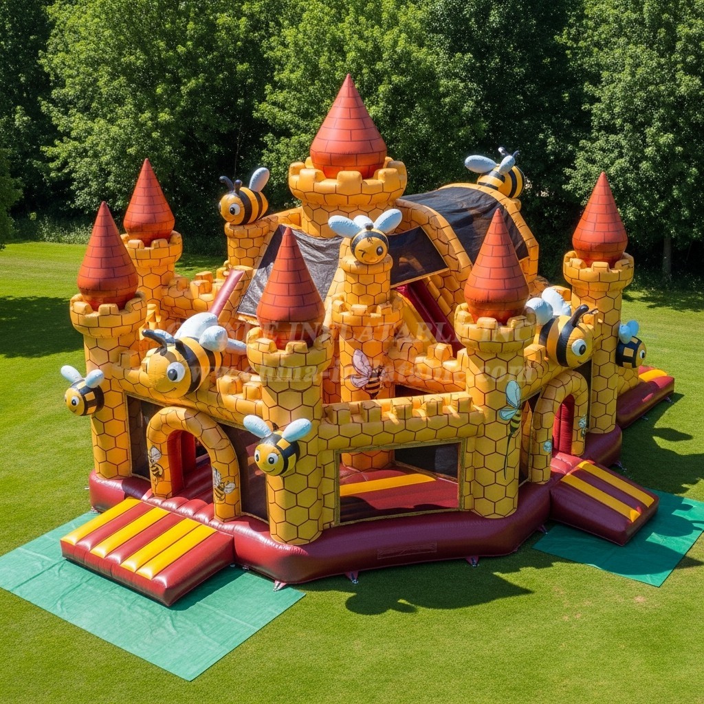 T5-2573 Bee Theme Inflatable Castles