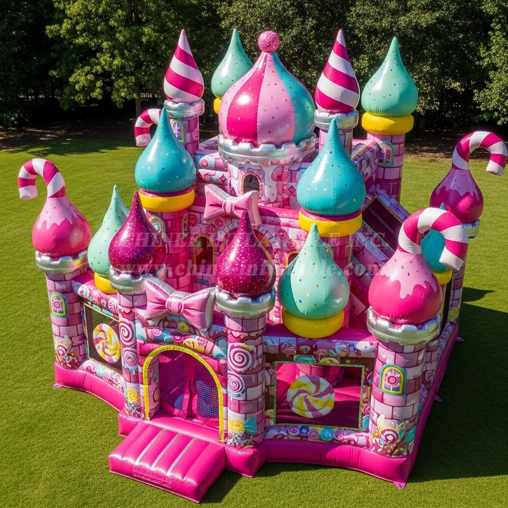 T5-2578 Candy Theme Inflatable Castles