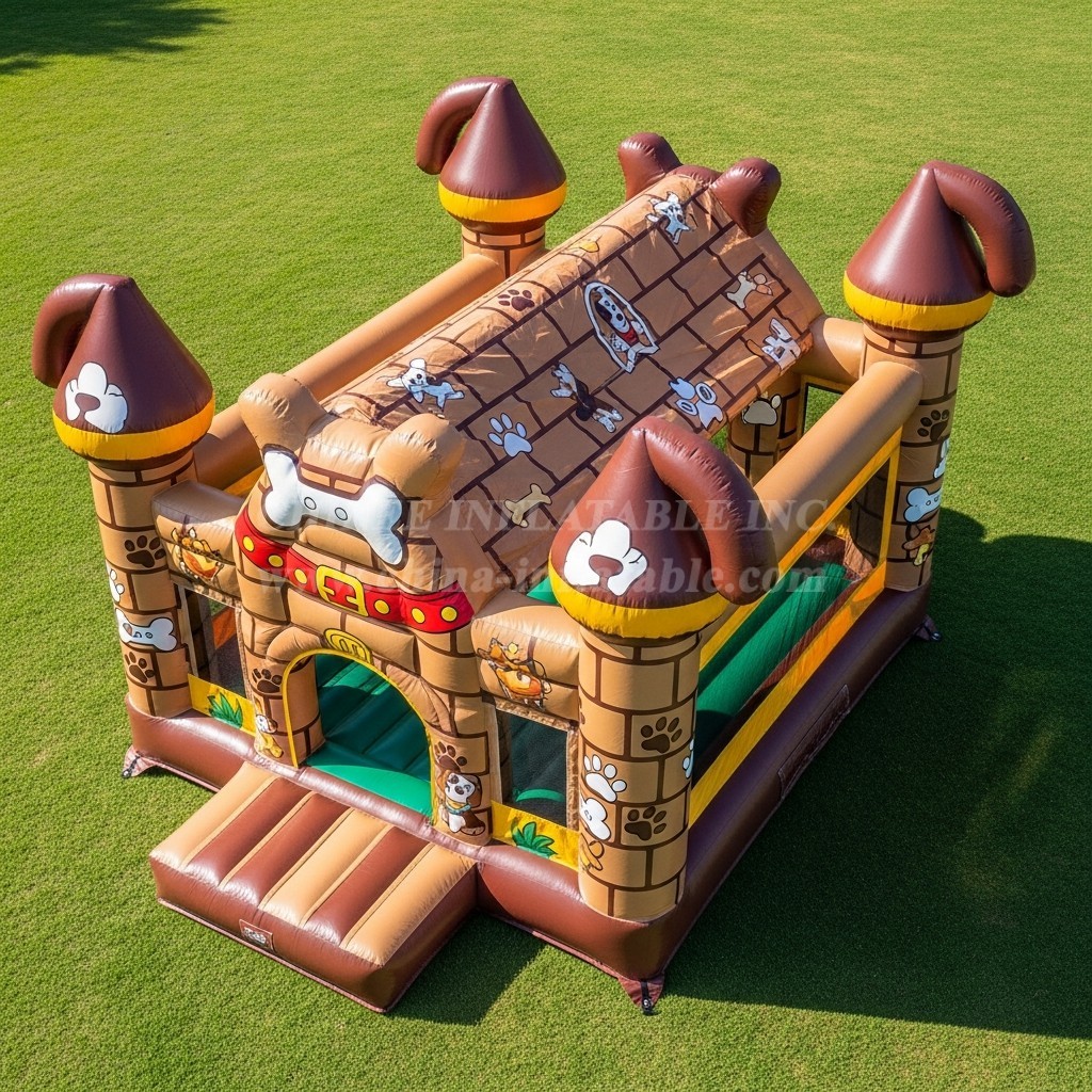 T5-2602 Dog Theme Inflatable Castles