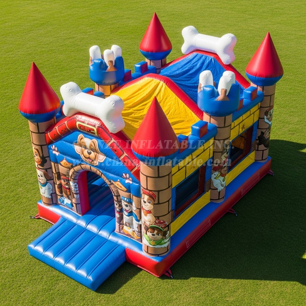 T5-2604 Dog Theme Inflatable Castles