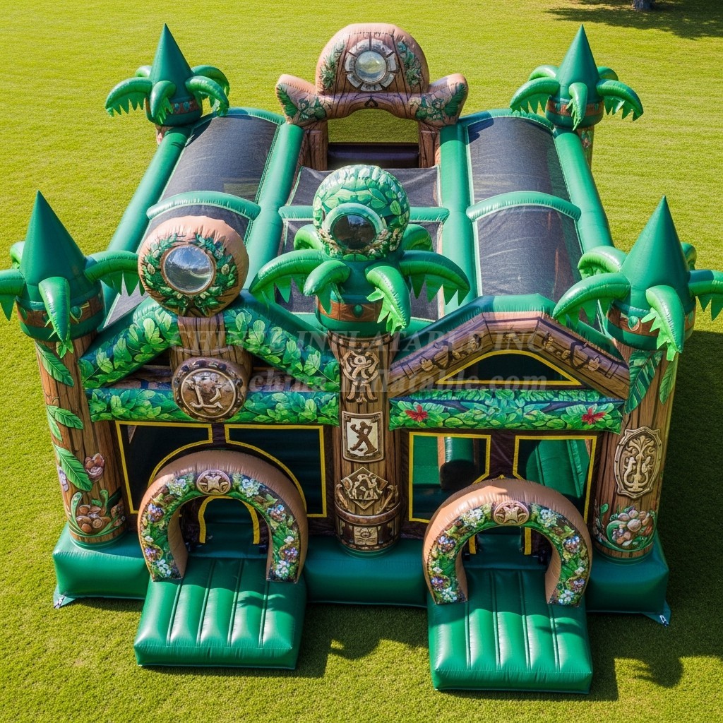 T5-2663 Jungle Theme Inflatable Castles