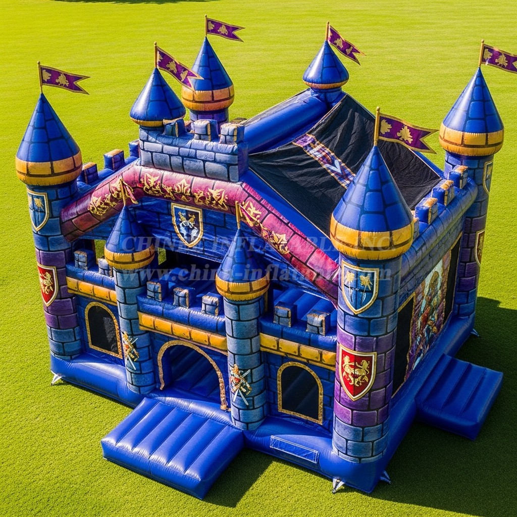 T5-2668 Knight Theme Inflatable Castles