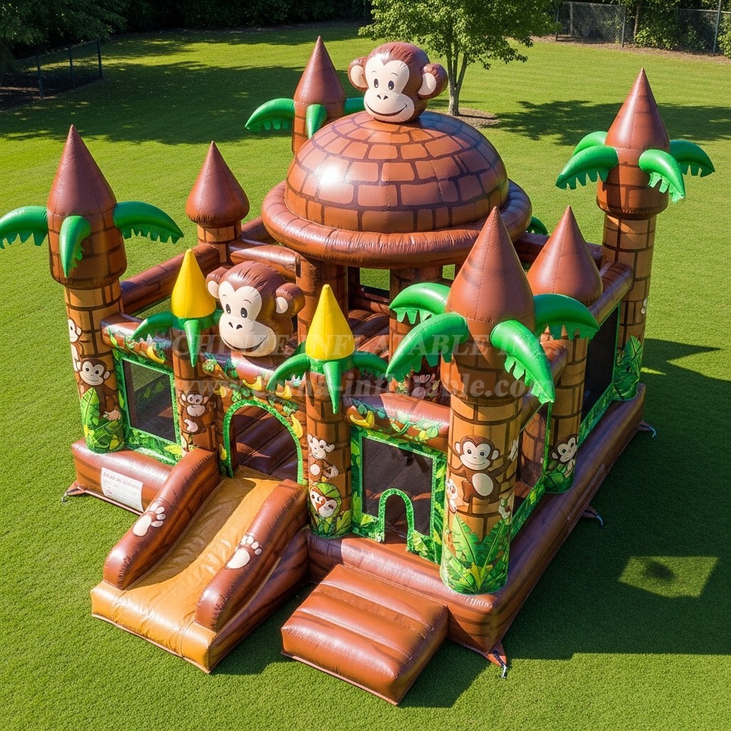 T5-2683 Monkey Theme Inflatable Castles