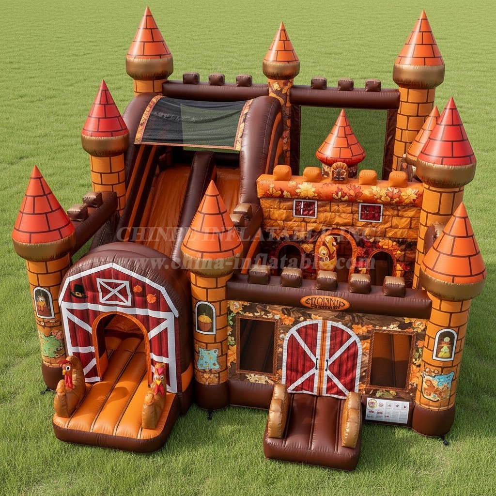 T5-2754 Thanksgiving Theme Inflatable Castles