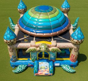 T5-2771 Turtle Theme Inflatable Castles
