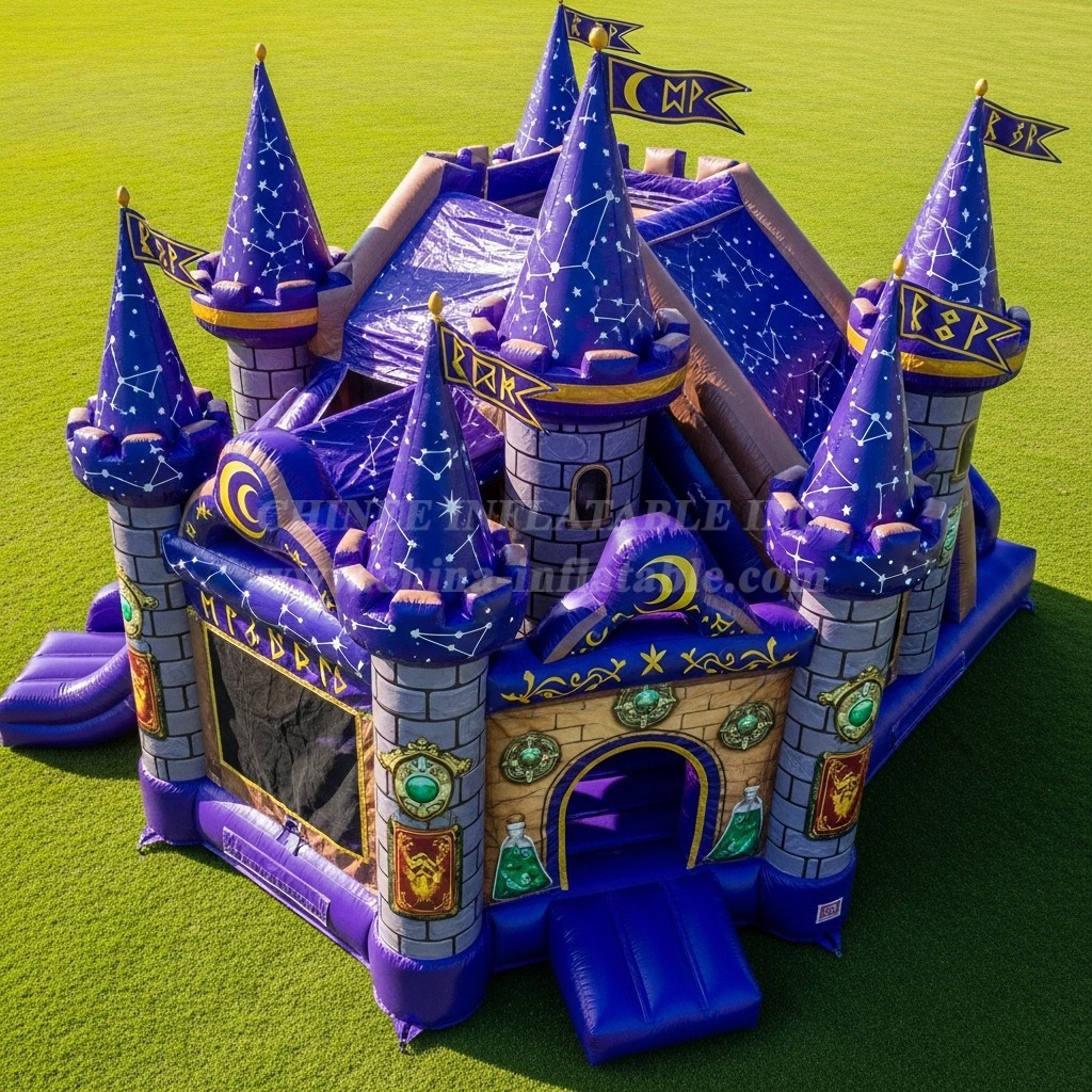 T5-2789 Wizard Theme Inflatable Castles