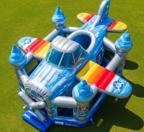 T5-2803 Airplane Theme Inflatable Castles