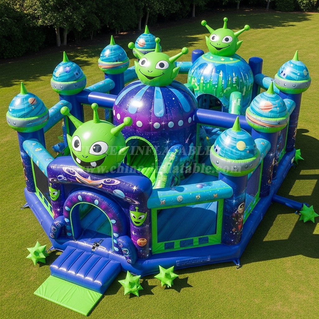 T5-2805 Alien Theme Inflatable Castles