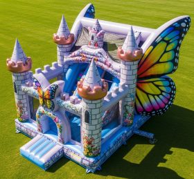 T5-2833 Butterfly Theme Inflatable Castles