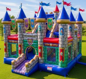 T5-2843 Castle Kingdom Theme Inflatable Castles