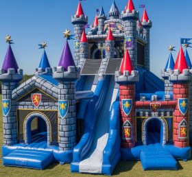 T5-2844 Castle Kingdom Theme Inflatable Castles