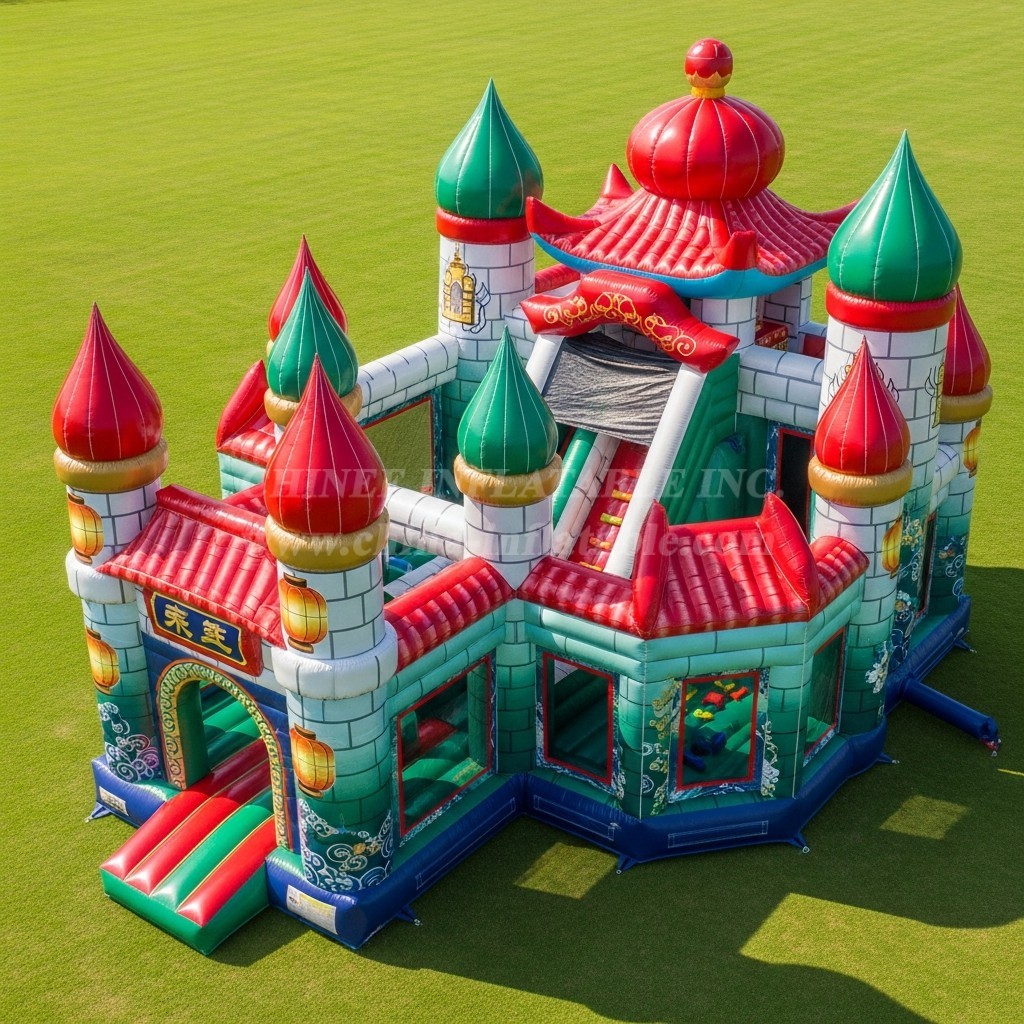 T5-2852 Chinese Style Theme Inflatable Castles