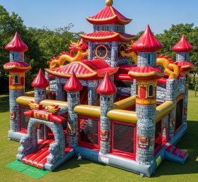 T5-2853 Chinese Style Theme Inflatable Castles