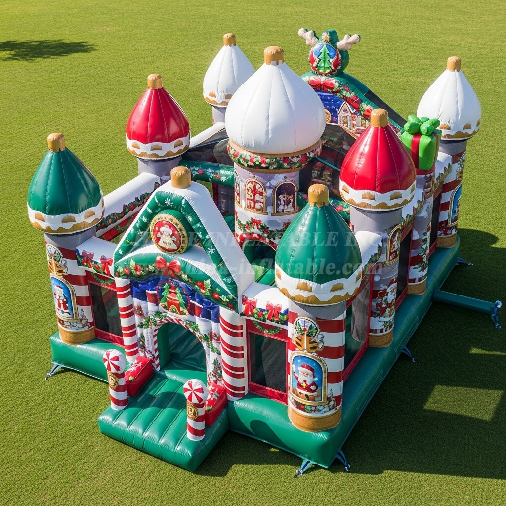 T5-2857 Christmas Theme Inflatable Castles