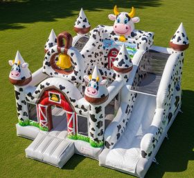 T5-2867 Cow Theme Inflatable Castles
