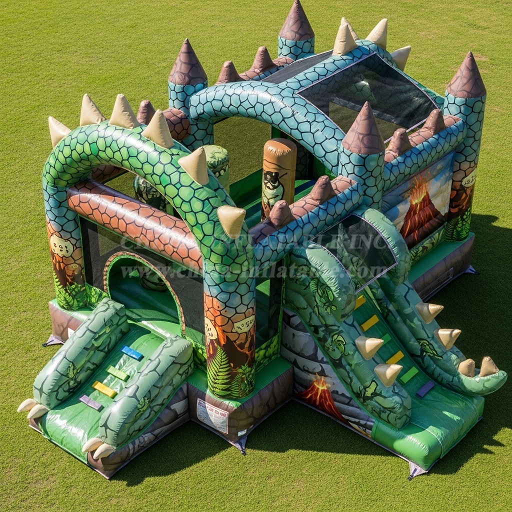 T5-2886 Dinosaur Theme Inflatable Castles