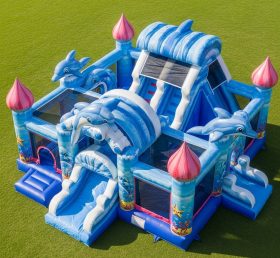 T5-2895 Dolphin Theme Inflatable Castles