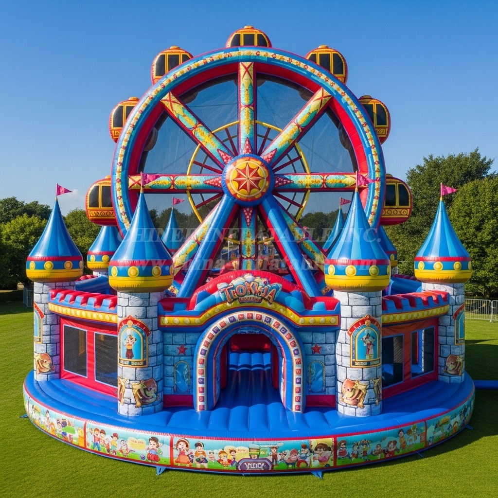 T5-2932 Ferris Wheel Theme Inflatable Castles