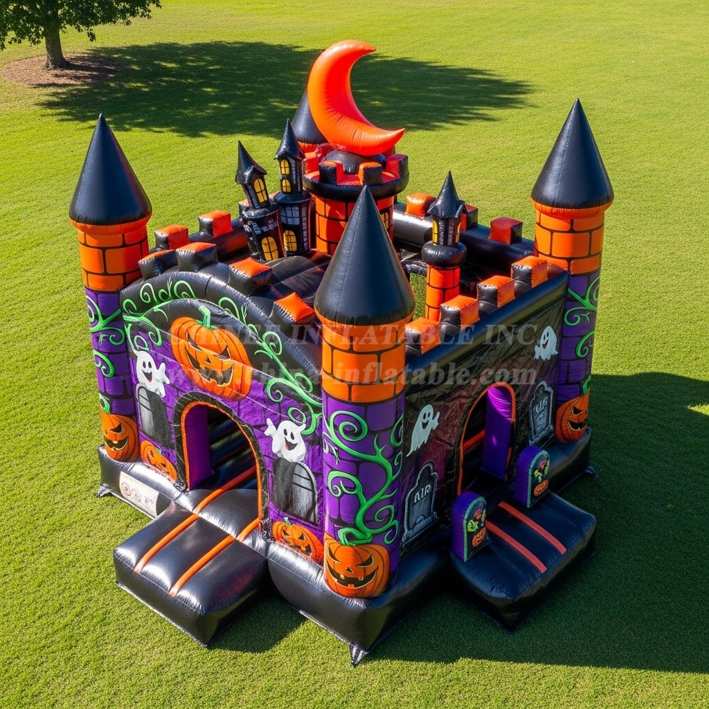 T5-2956 Halloween Theme Inflatable Castles