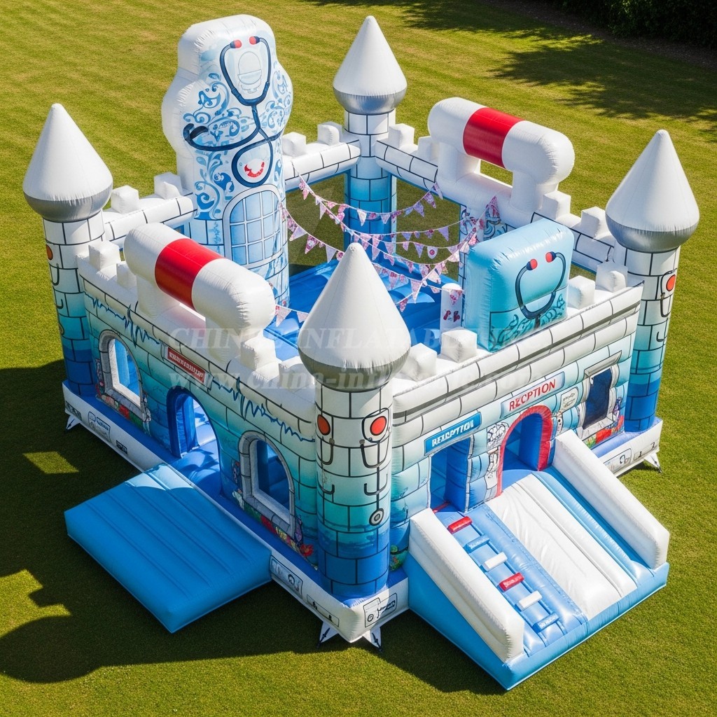 T5-2977 Hospital Theme Inflatable Castles