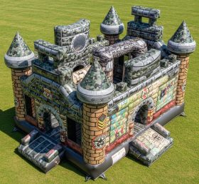 T5-3004 Military Style Theme Inflatable Castles