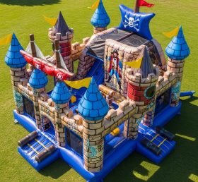 T5-3038 Pirates Theme Inflatable Castles