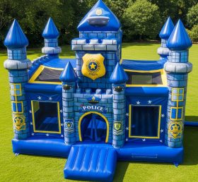 T5-3044 Police Station Theme Inflatable Castles