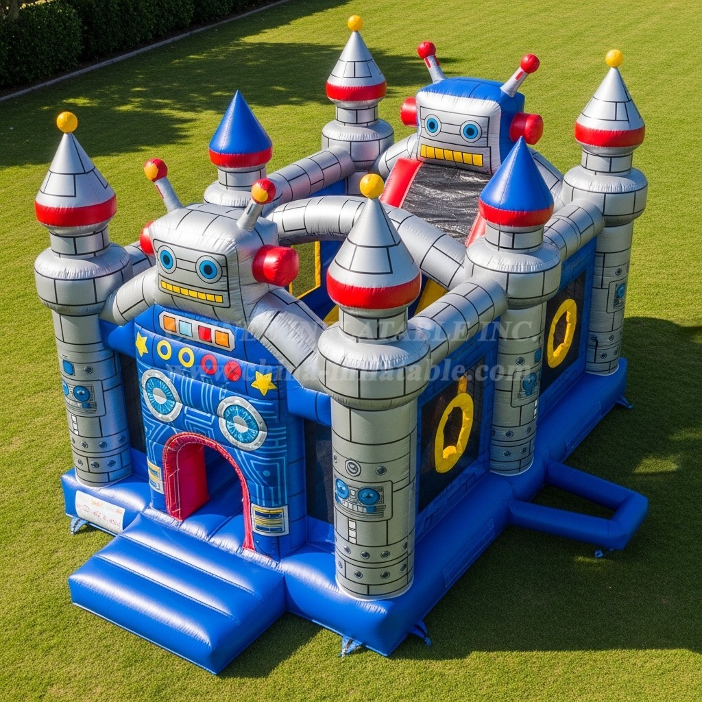 T5-3054 Robot Theme Inflatable Castles
