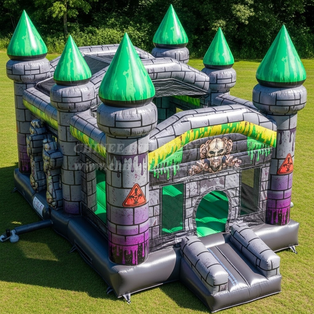 T5-3097 Toxic Theme Inflatable Castles
