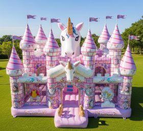 T5-3110 Unicorn Theme Inflatable Castles