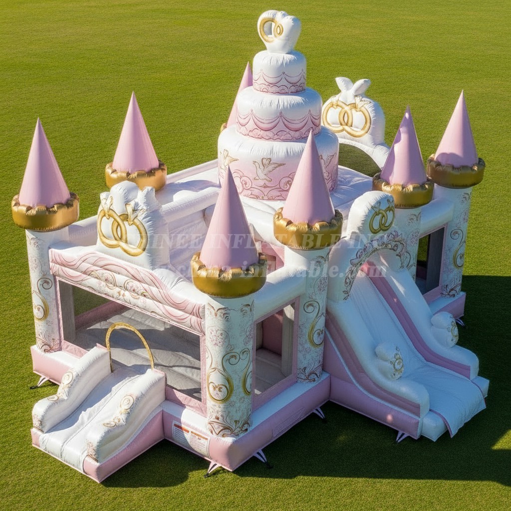 T5-3120 Weddings Theme Inflatable Castles