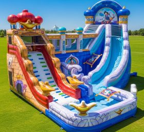 T8-9270 Aladdin Theme Inflatable Water Slide