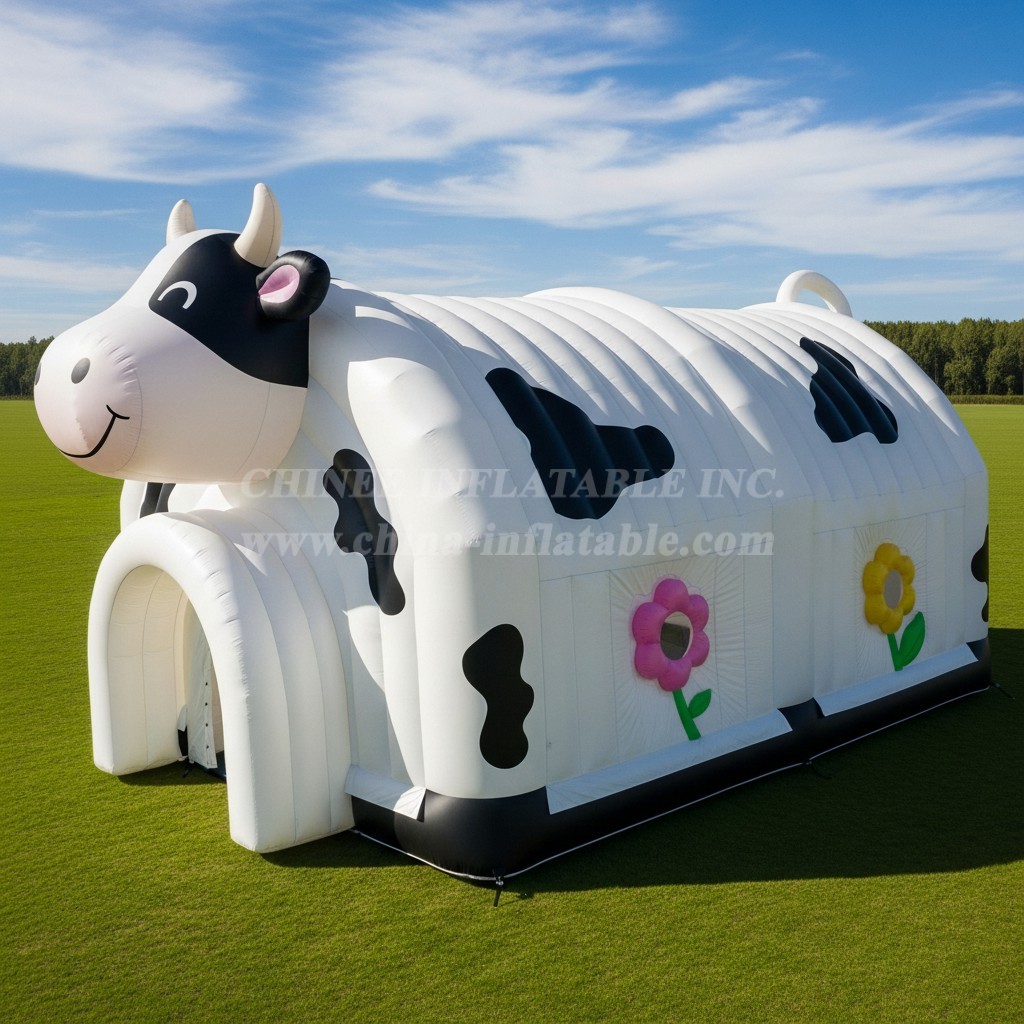 Tent1-6026 Cow Theme Inflatable Tent
