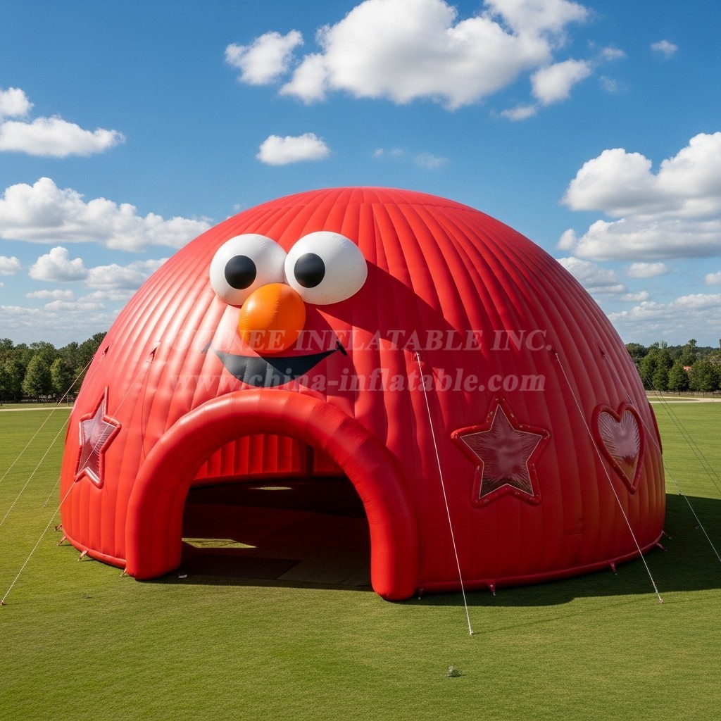 Tent1-6044 Elmo Theme Inflatable Tent