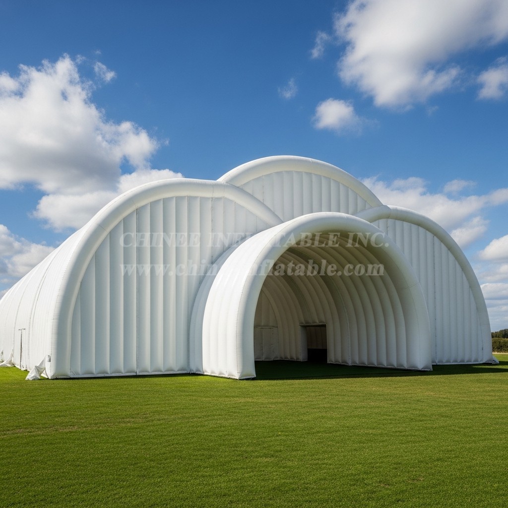 Tent1-6051 White Dome Inflatable Tent