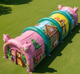 Tent1-6144 Masha and The Bear Inflatable Tunnels Tent