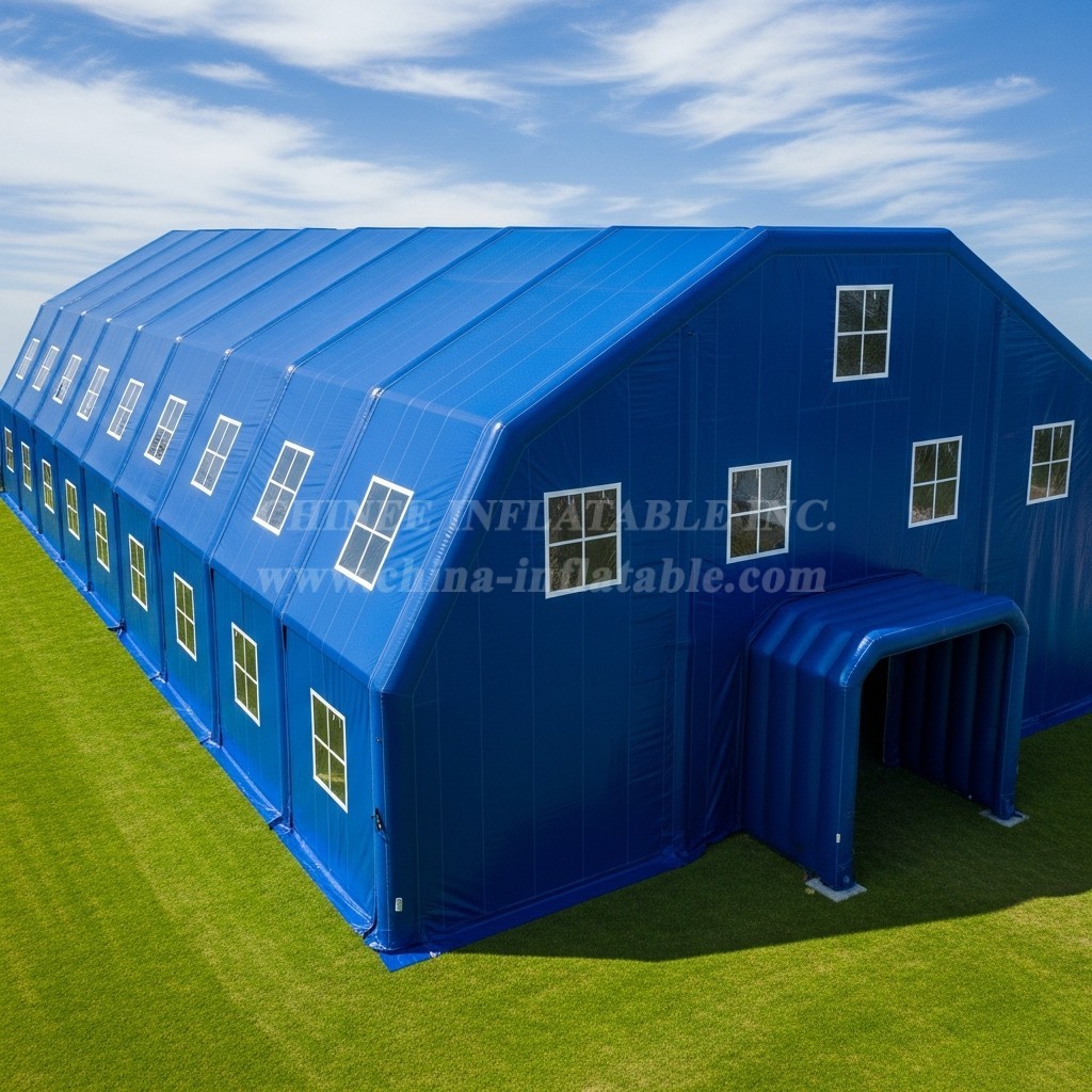 Tent1-6181 Giant Blue Inflatable Tent