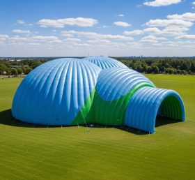 Tent1-6277 Blue Bubble Park Inflatable Dome