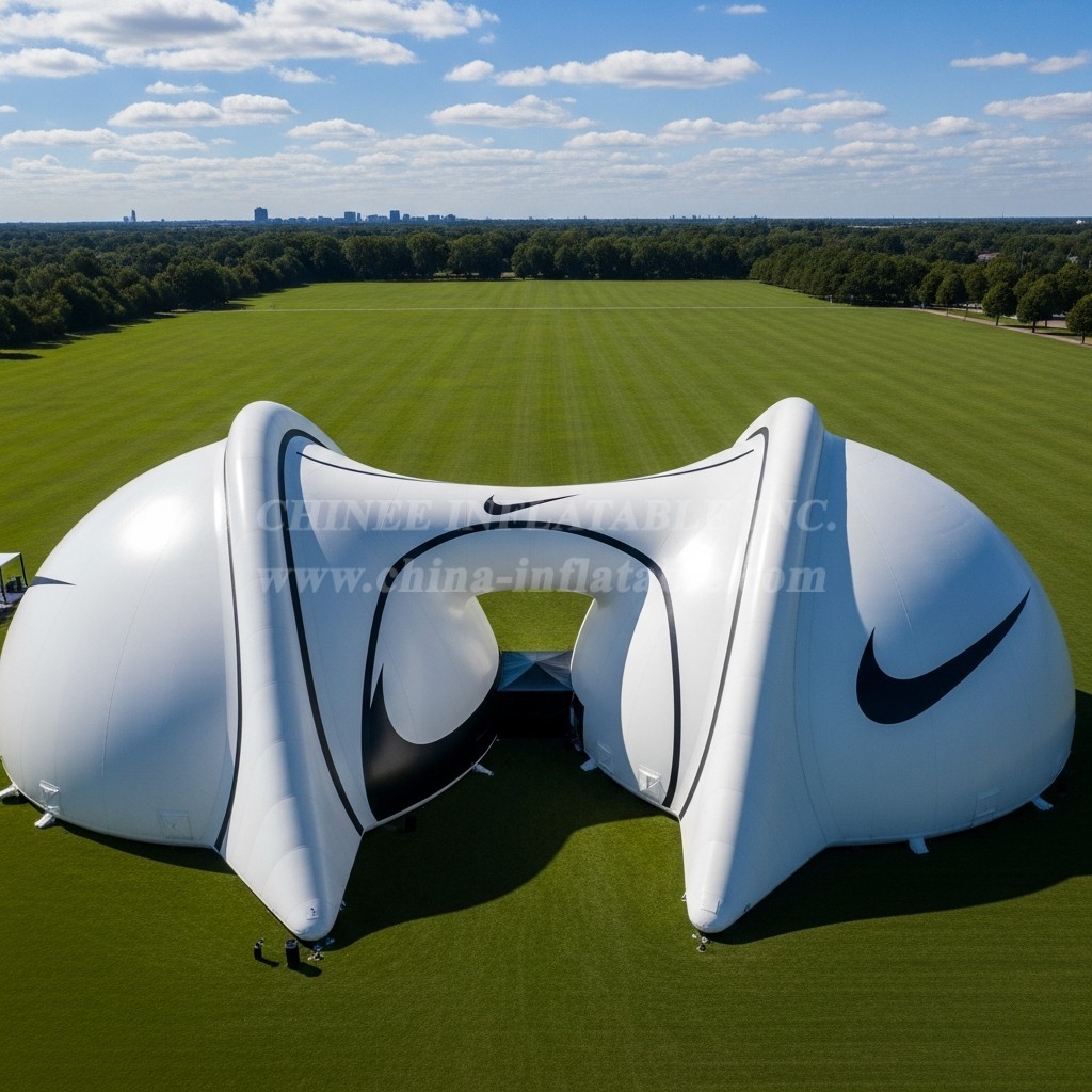 Tent1-6305 Nike Swoosh Inflatable Arch Dome