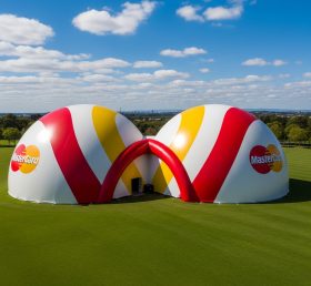 Tent1-6337 MasterCard Theme Inflatable Tent