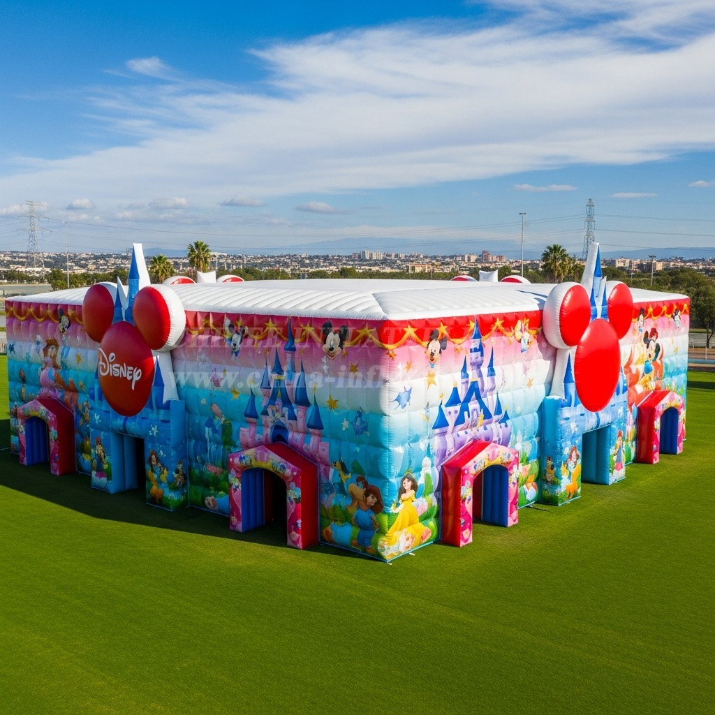 Tent1-6400 Disney Themed Inflatable Castle