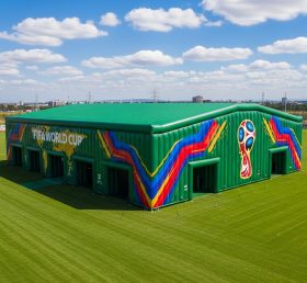 Tent1-6402 FIFA World Cup Green Inflatable Pavilion