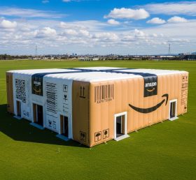 Tent1-6412 Giant Kraft Brown Amazon Tent